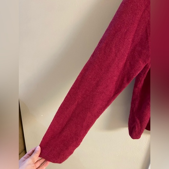 Fiona sweater 2 ply cashmere pink crewneck pullover Medium‎ - Picture 4 of 7